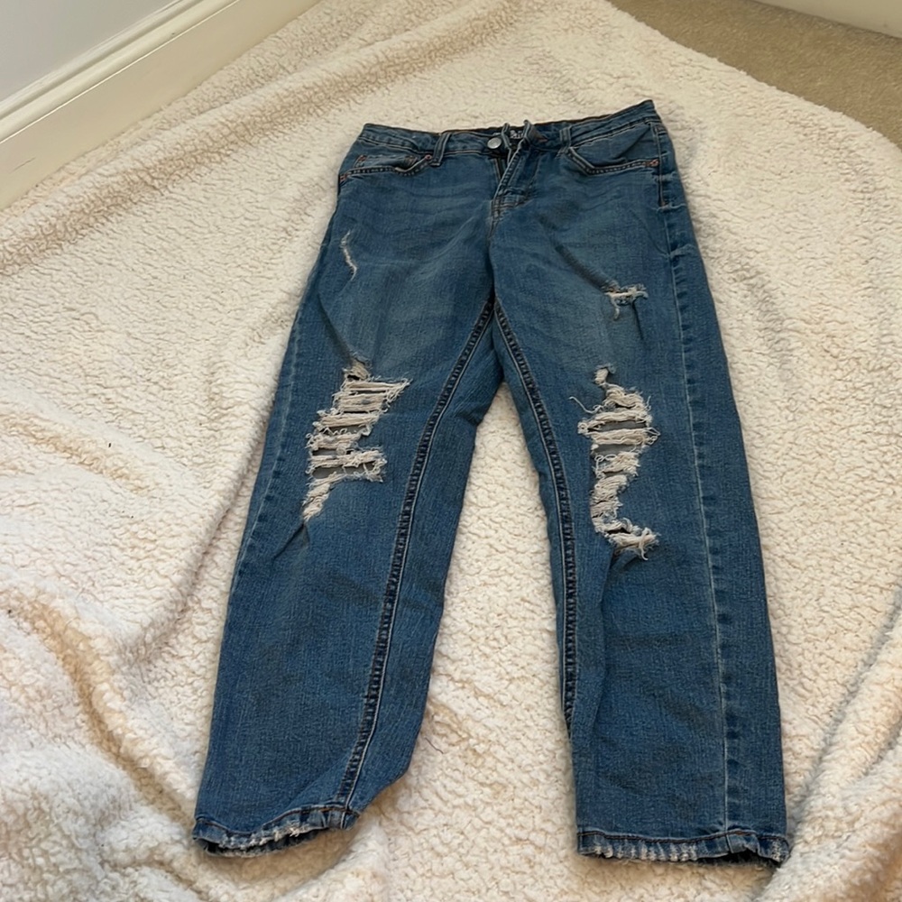 ripped jeans